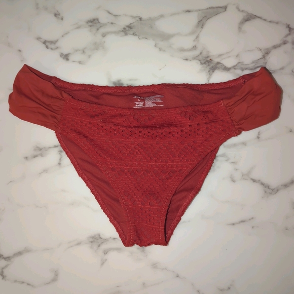 👙L Rust Color Bikini Bottom - Picture 4 of 4